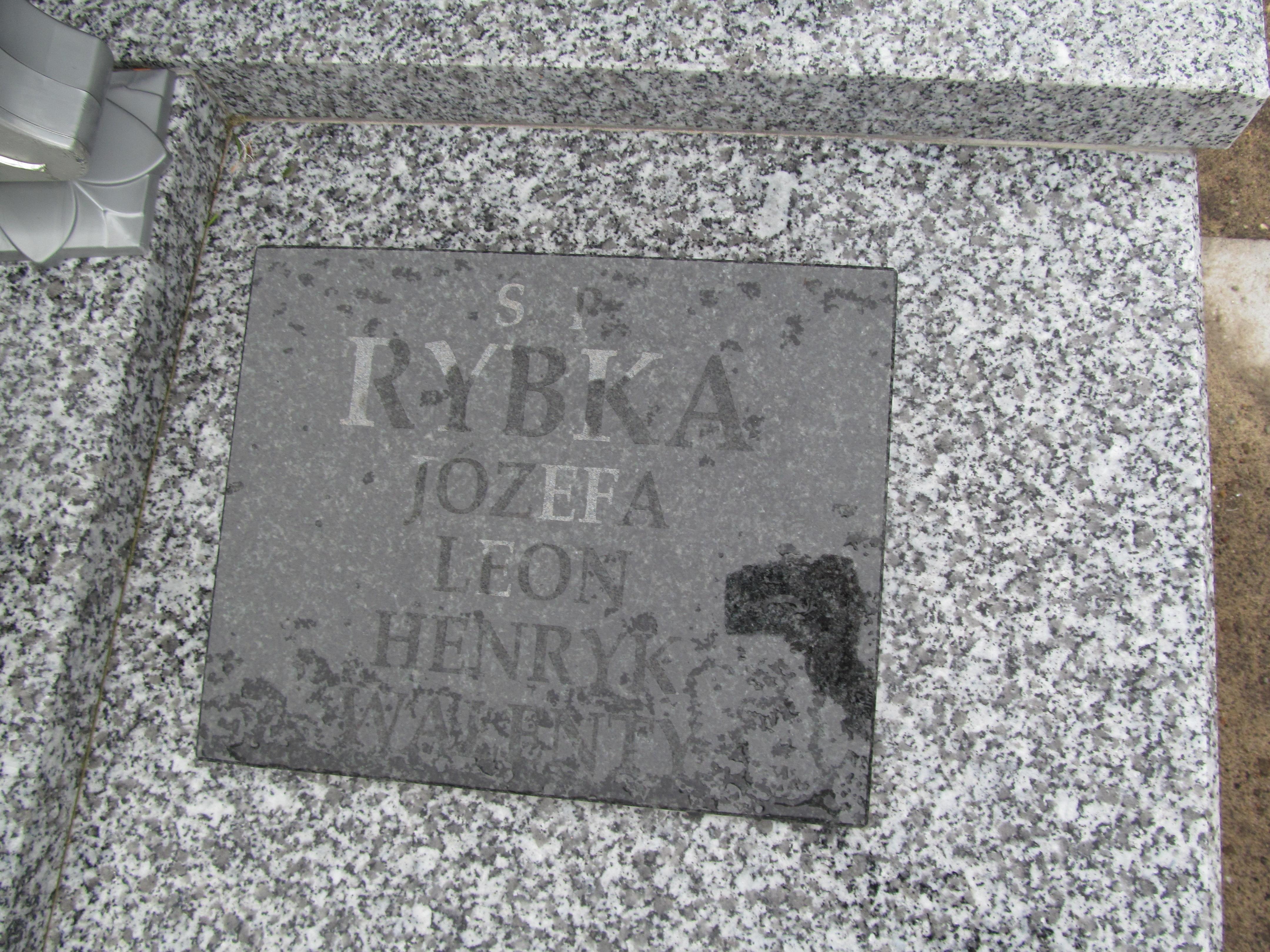 Jan Rybka 1929 Lututów - Grobonet - Wyszukiwarka osób pochowanych