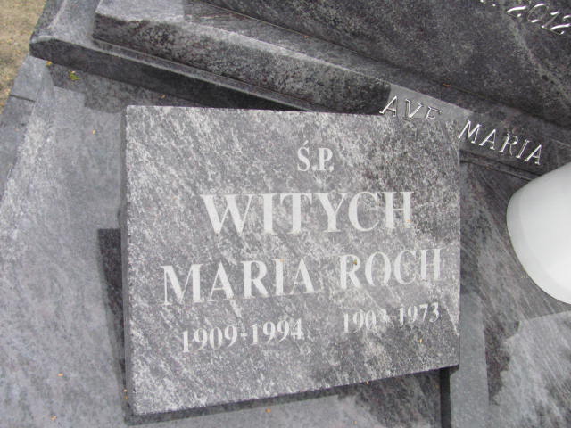 Maria Witych 1909 Lututów - Grobonet - Wyszukiwarka osób pochowanych