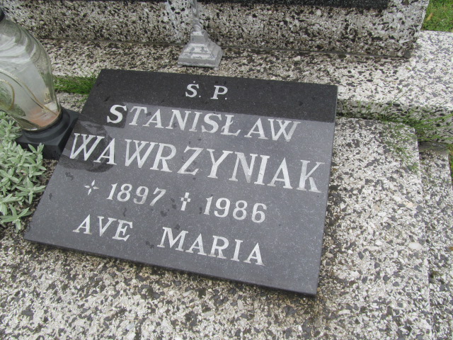 Stanisław Wawrzyniak 1897 Lututów - Grobonet - Wyszukiwarka osób pochowanych