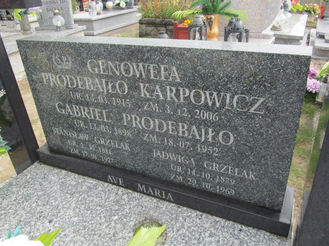 Zdjęcie grobu